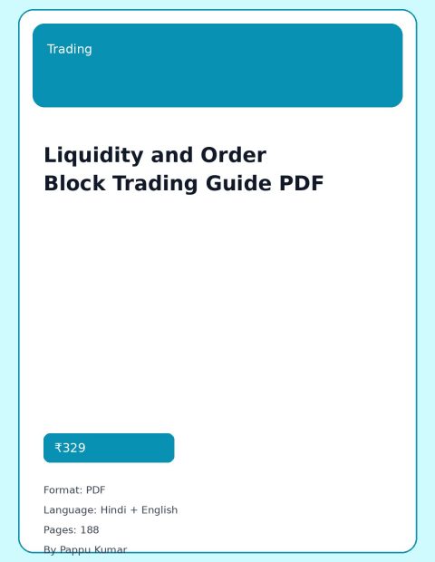 Liquidity and Order Block Trading Guide PDF cover image