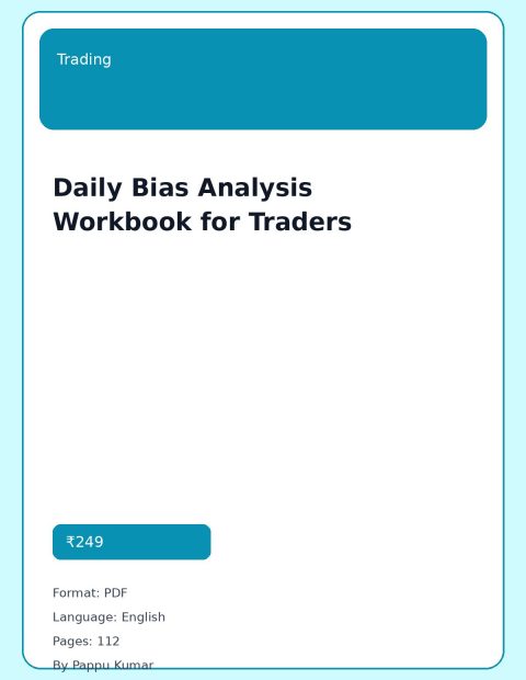 Daily Bias Analysis Workbook for Traders cover image