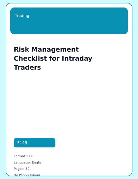 Risk Management Checklist for Intraday Traders cover image
